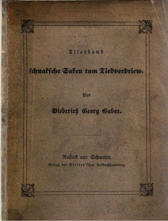 Cover of the work