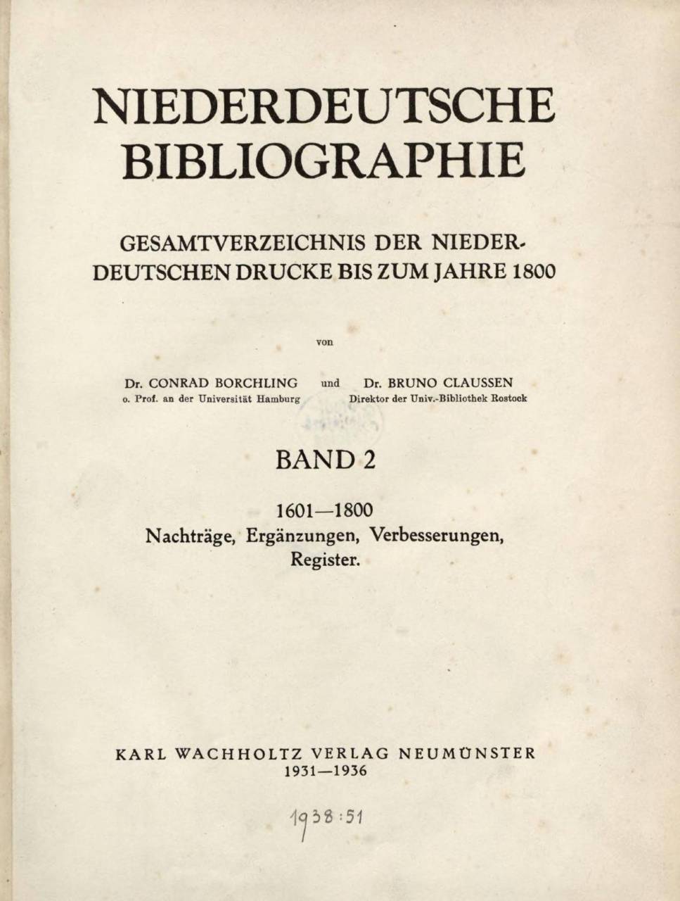 Cover of the work