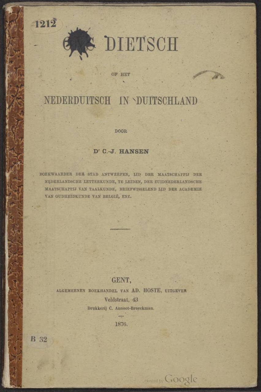 Cover of the work