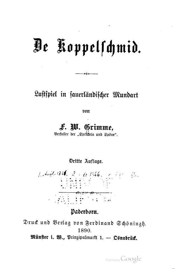 Cover of the work