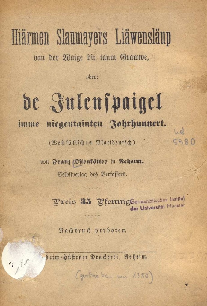 Cover of the work