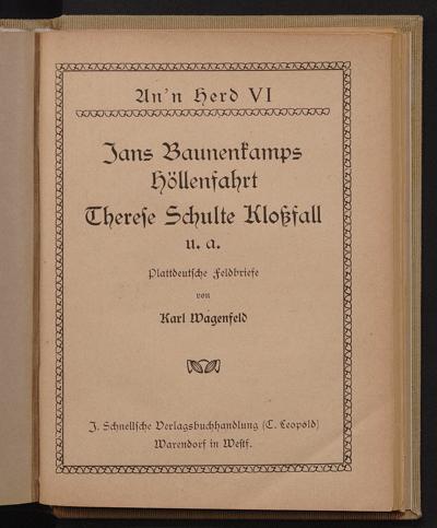 Cover of the work