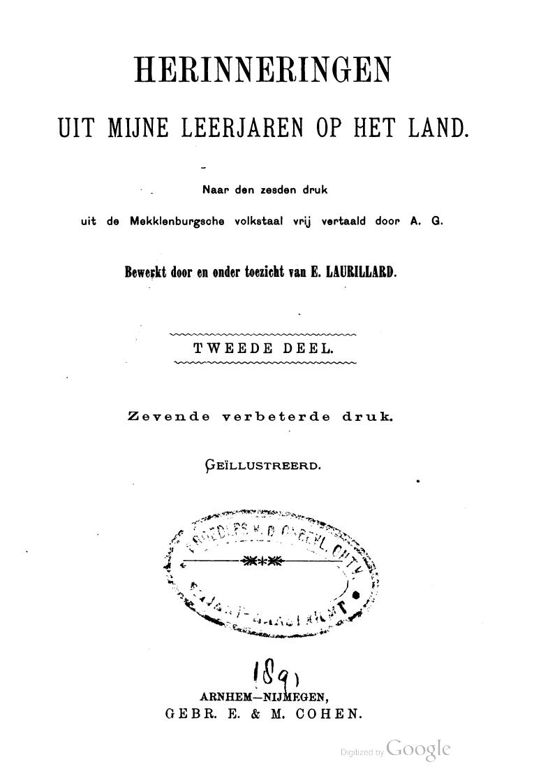 Cover of the work