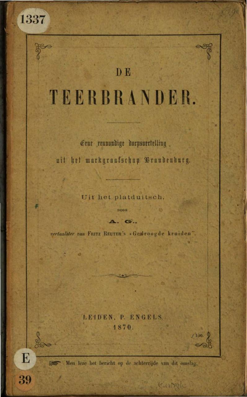Cover of the work