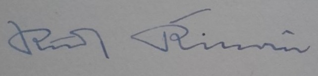 Ünnerschrift von’n Schriever